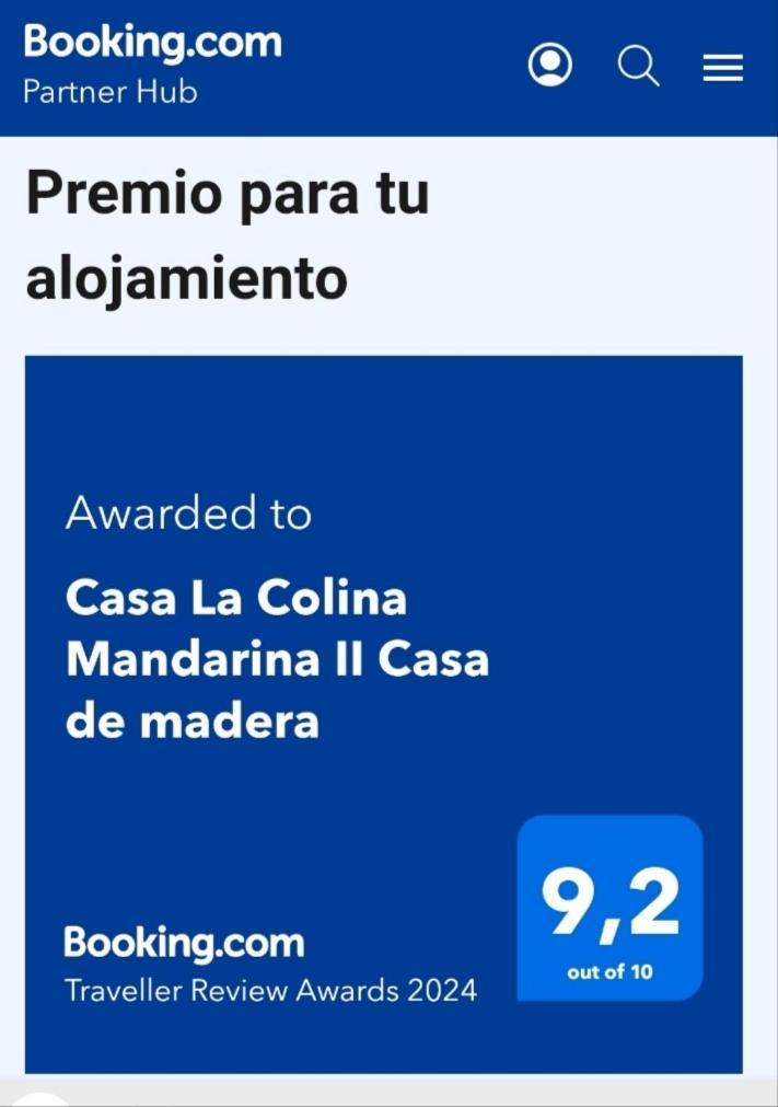 Вілла Casa La Colina Mandarina II Casa De Madera Tahal Екстер'єр фото
